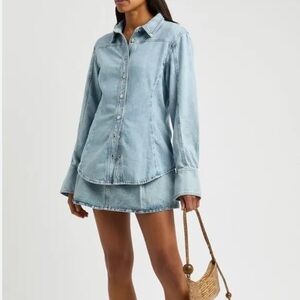 FRAME denim button-down shirt